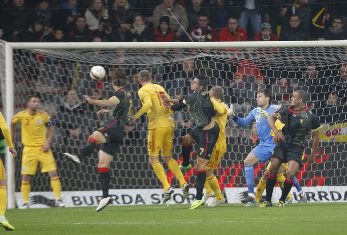 VIDEO Raţ a ratat şansa unui egal » Belgia - România 2-1. Aici ai cele mai importante faze