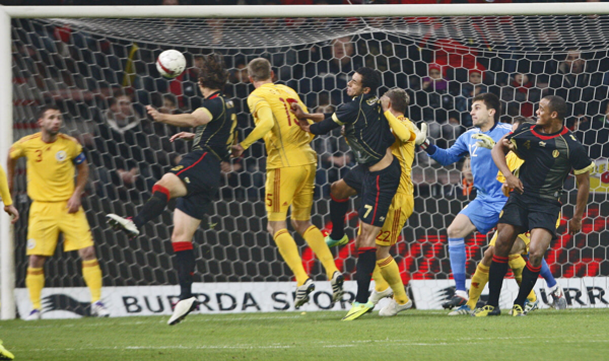VIDEO România şi-a arătat limitele aseară în faţa Belgiei » Atît putem!