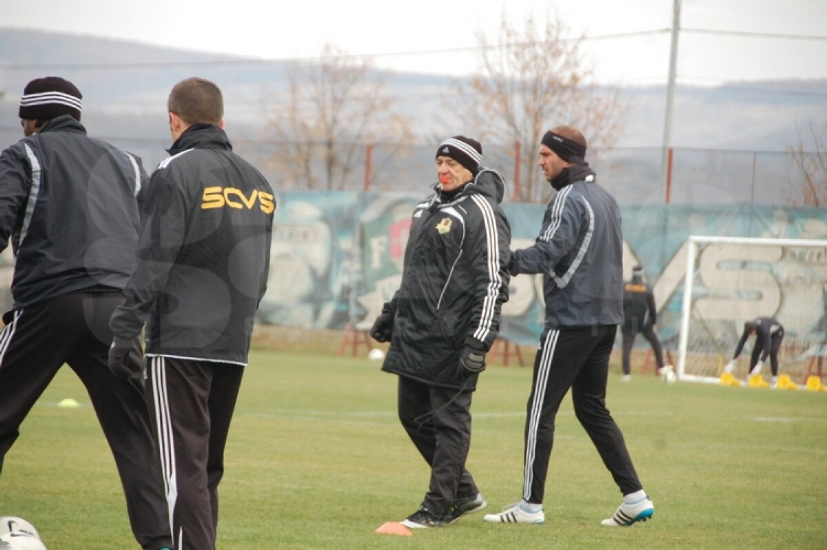 FOTO Moldovenii au degerat la antrenament
