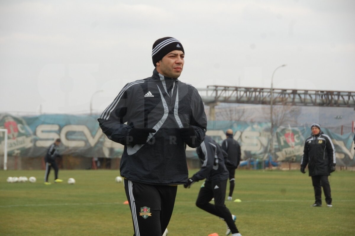 FOTO Moldovenii au degerat la antrenament