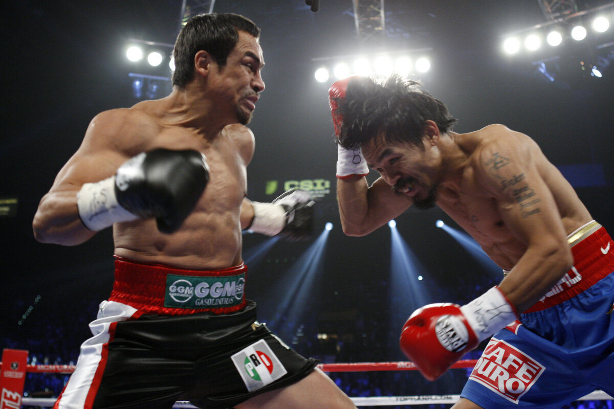 FOTO » Fără KO! » Pacquiao rămîne neînvins în faţa lui Marquez şi păstrează titlul mondial!