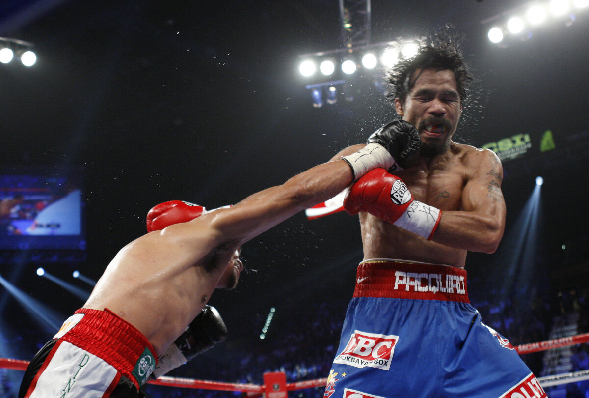 FOTO » Fără KO! » Pacquiao rămîne neînvins în faţa lui Marquez şi păstrează titlul mondial!