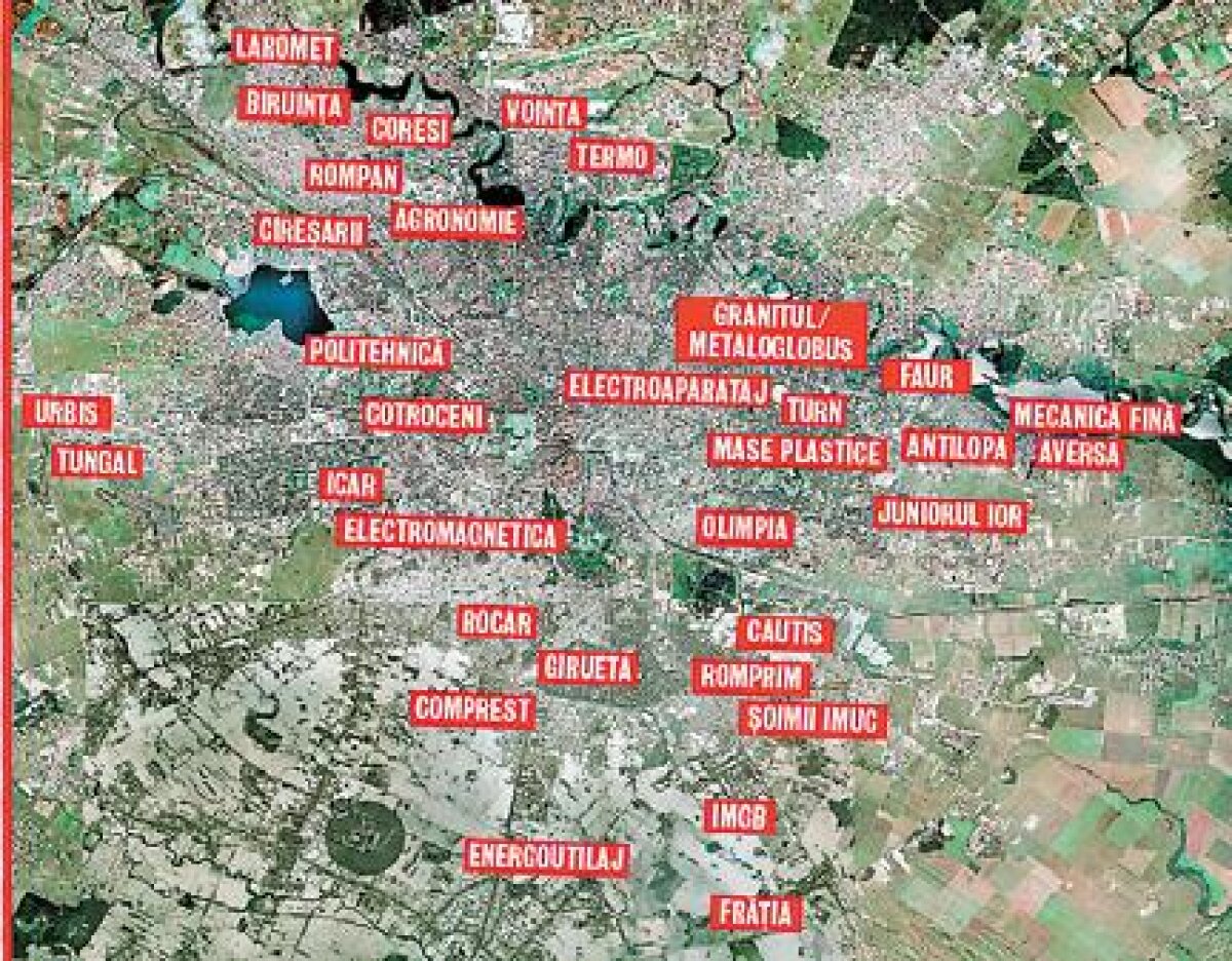 INFOGRAFIE & GALERIE FOTO Stadioanele cartierelor se prăbuşesc » Aşa arată arenele mici ale Bucureştiului!