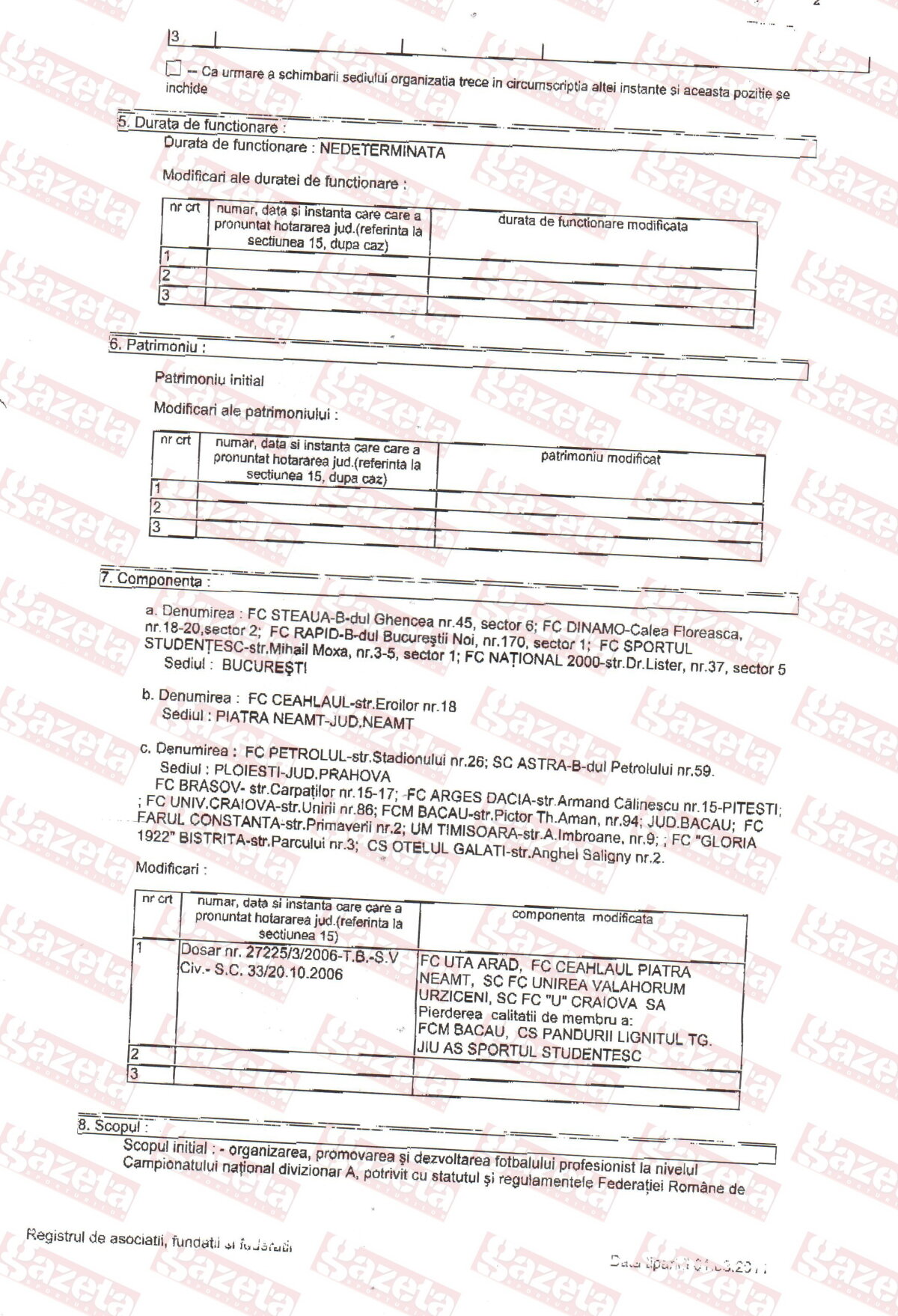 FOTO Descoperirea şocantă a lui Mititelu: LPF a funcţionat ilegal în ultimii 5 ani. Iată documentele!
