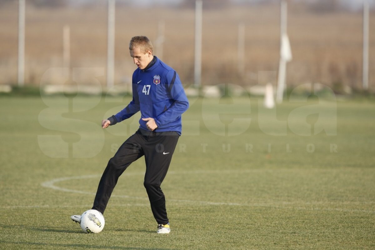 FOTO Steliştii se antrenează acum la Buftea » Nikolici a şocat cu "un nou look"