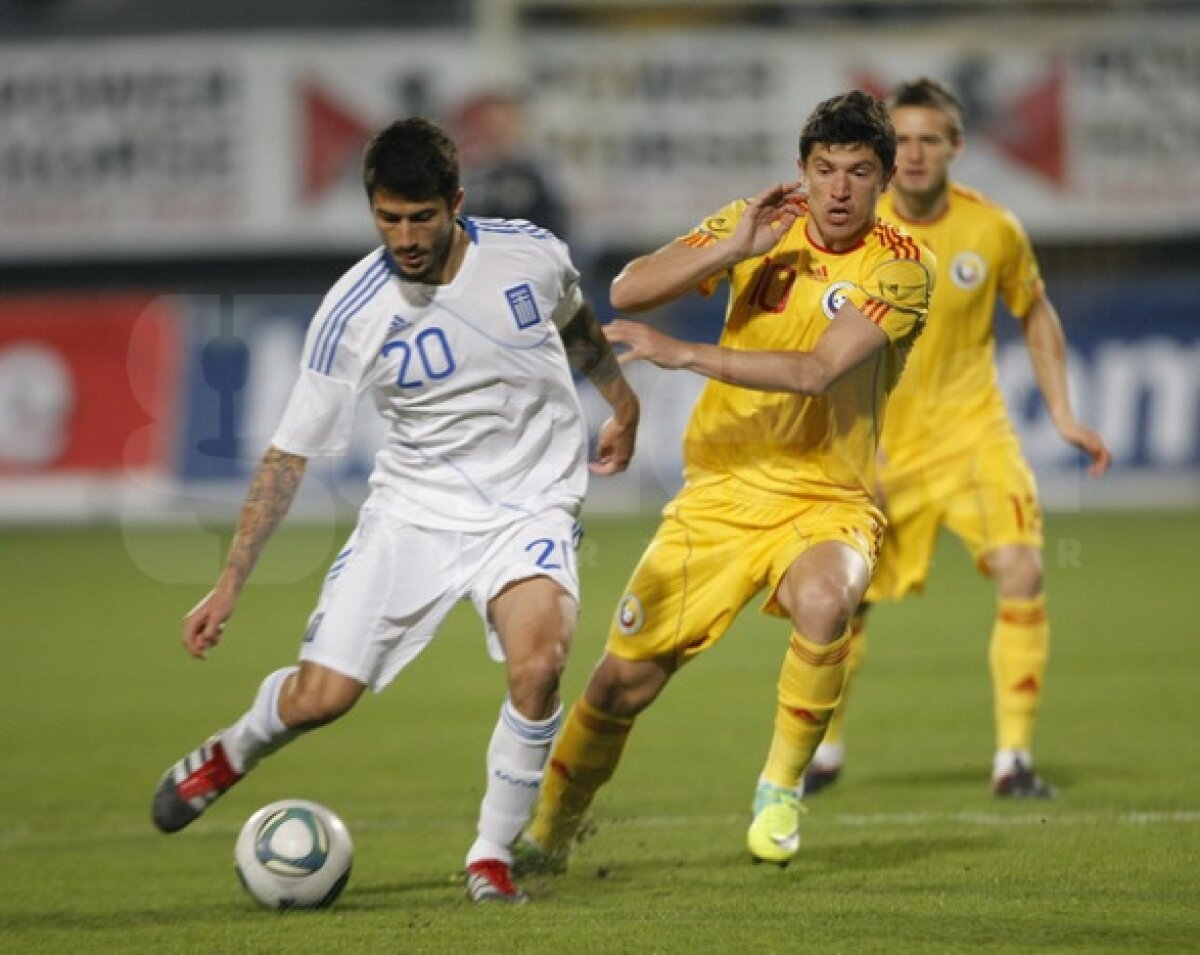 VIDEO&FOTO România a încheiat anul în forţă, 3-1 cu Grecia