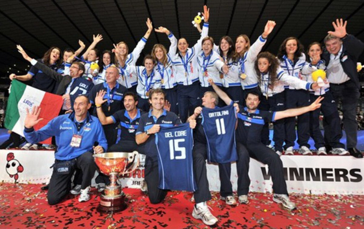GALERIE FOTO Italia a cîştigat Cupa Mondială la volei!