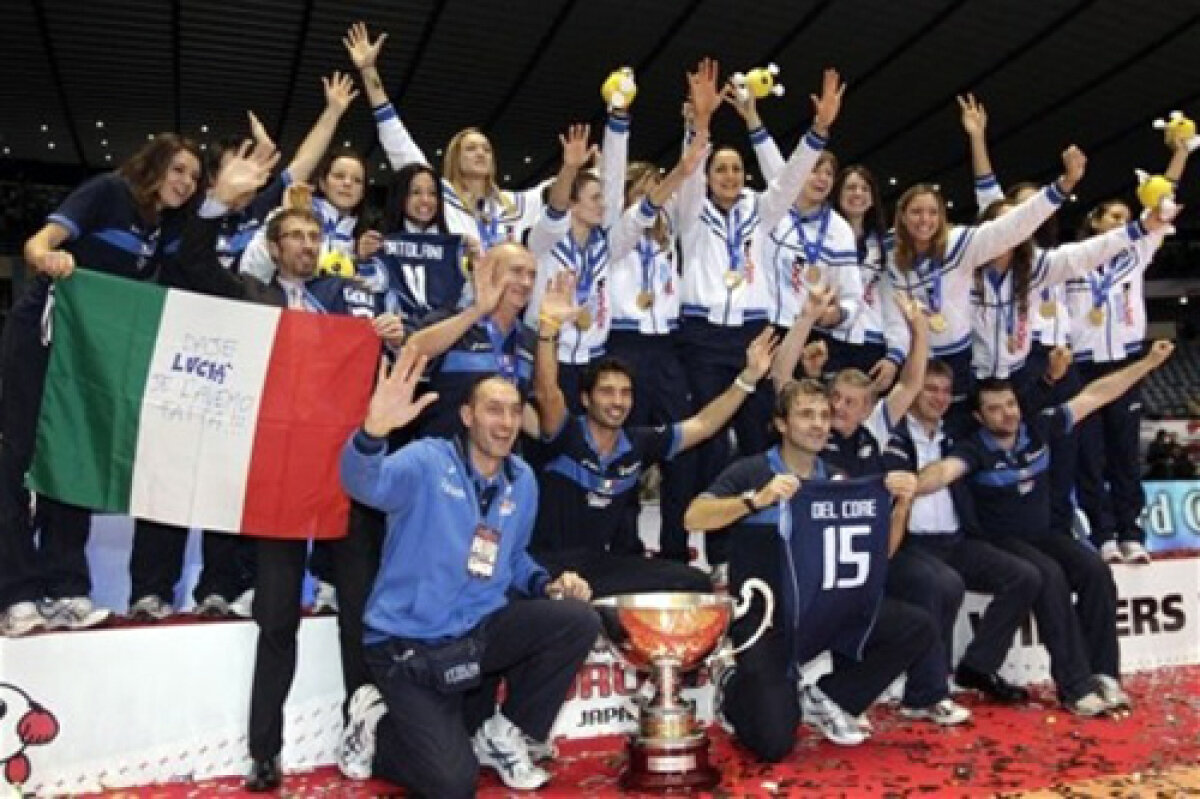 GALERIE FOTO Italia a cîştigat Cupa Mondială la volei!
