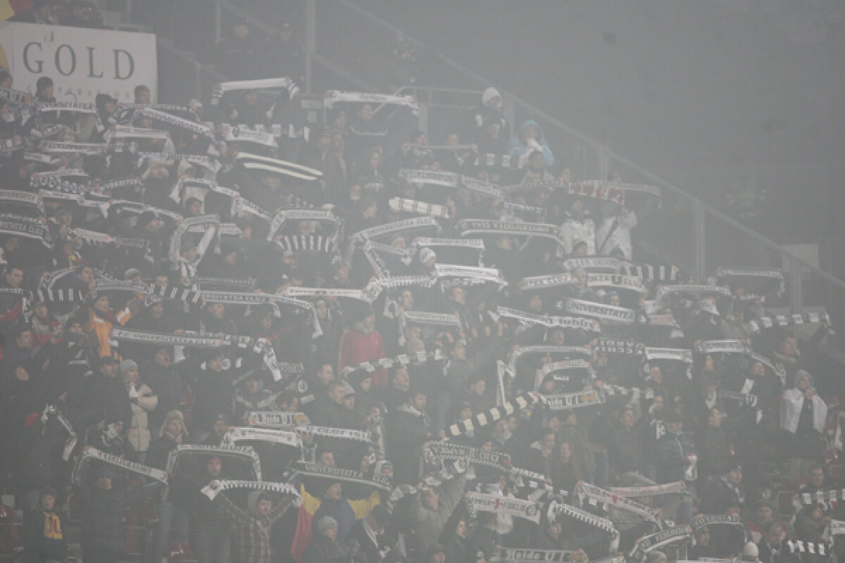 Un sfert de derby! » Numai 6.000 de fani au fost prezenţi la CFR - U