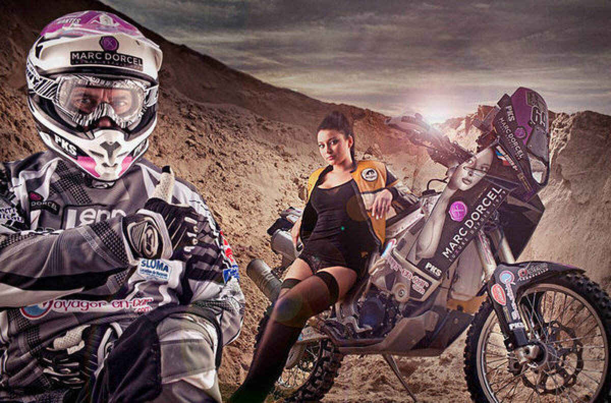 FOTO Moto-porno » Pilot francez, sponsorizat cu 20.000 de euro de un producător de filme XXX!