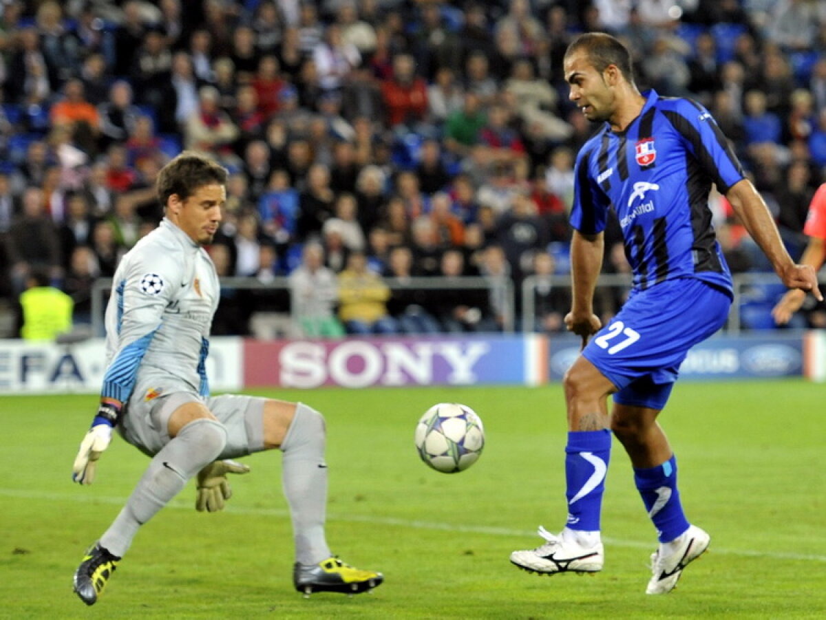FOTO & VIDEO » Oţelul pierde şi al 5-lea meci din grupele Ligii, 2-3 cu FC Basel