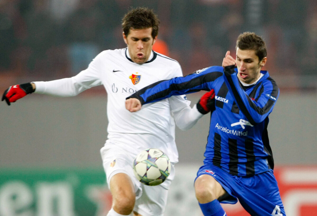 FOTO & VIDEO » Oţelul pierde şi al 5-lea meci din grupele Ligii, 2-3 cu FC Basel