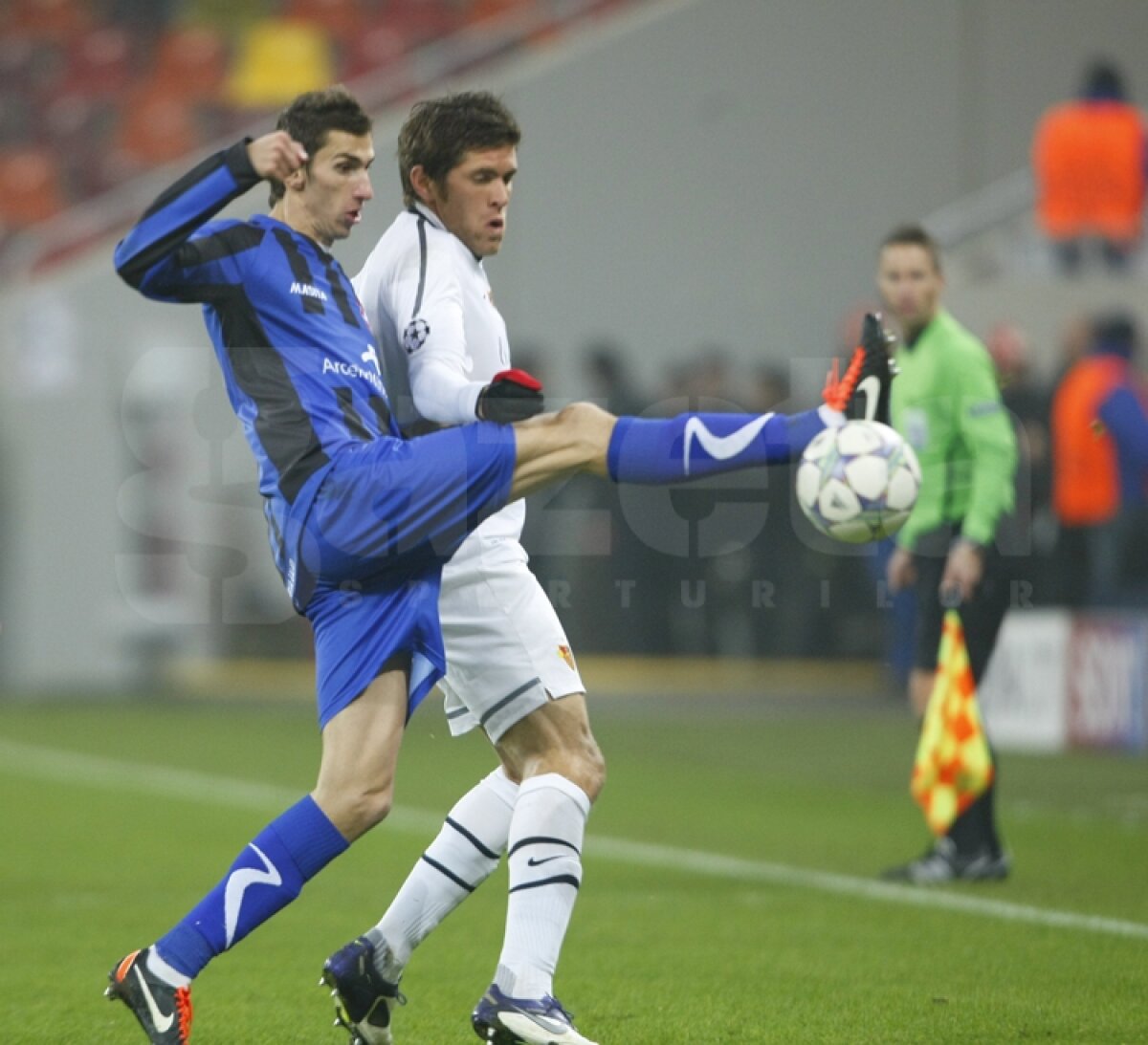 FOTO & VIDEO » Oţelul pierde şi al 5-lea meci din grupele Ligii, 2-3 cu FC Basel