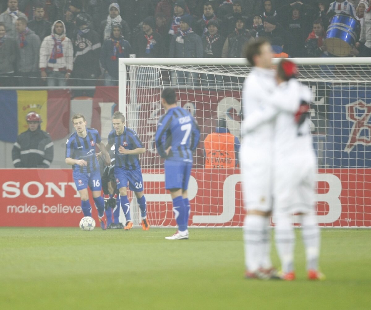 FOTO & VIDEO » Oţelul pierde şi al 5-lea meci din grupele Ligii, 2-3 cu FC Basel