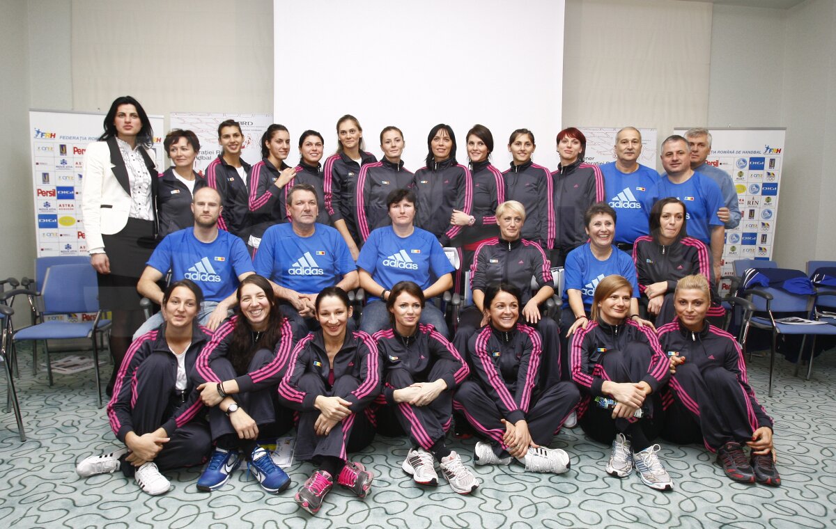 FOTO Iată lotul pentru Campionatul Mondial de handbal. Radu Voina: "Franţa şi Brazilia sînt cele mai periculoase adversare"