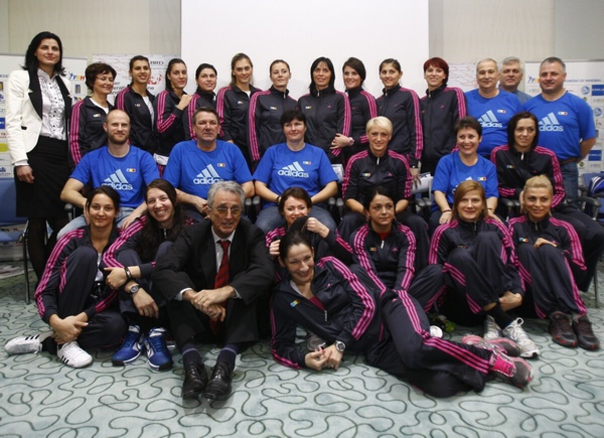 FOTO Iată lotul pentru Campionatul Mondial de handbal. Radu Voina: "Franţa şi Brazilia sînt cele mai periculoase adversare"