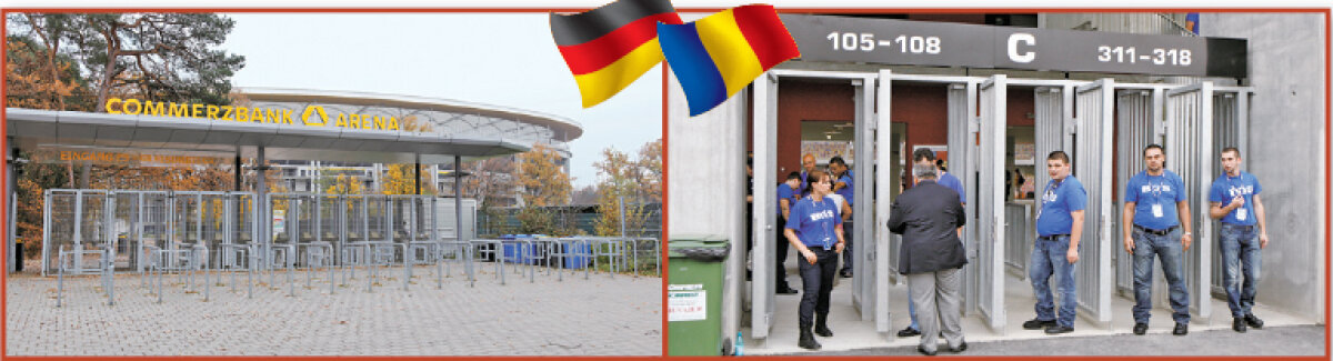 Noi comparaţii între stadionul din Frankfurt şi cel din Bucureşti: ei îşi respectă fanii pe noi ne preocupă VIP-urile
