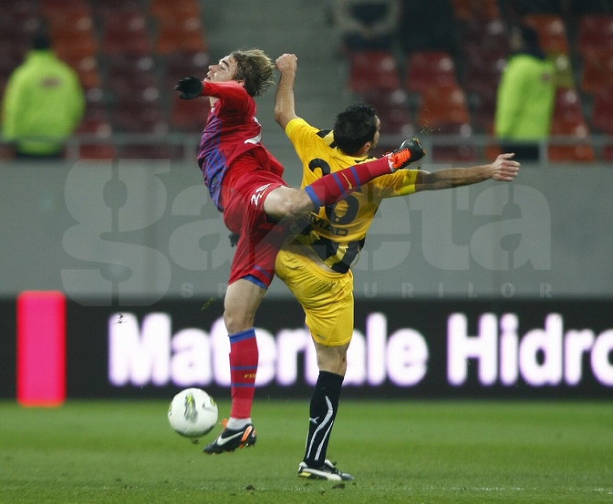 Rusescu a adus victoria dintr-un penalty-cadou » Steaua - FC Braşov 1-0