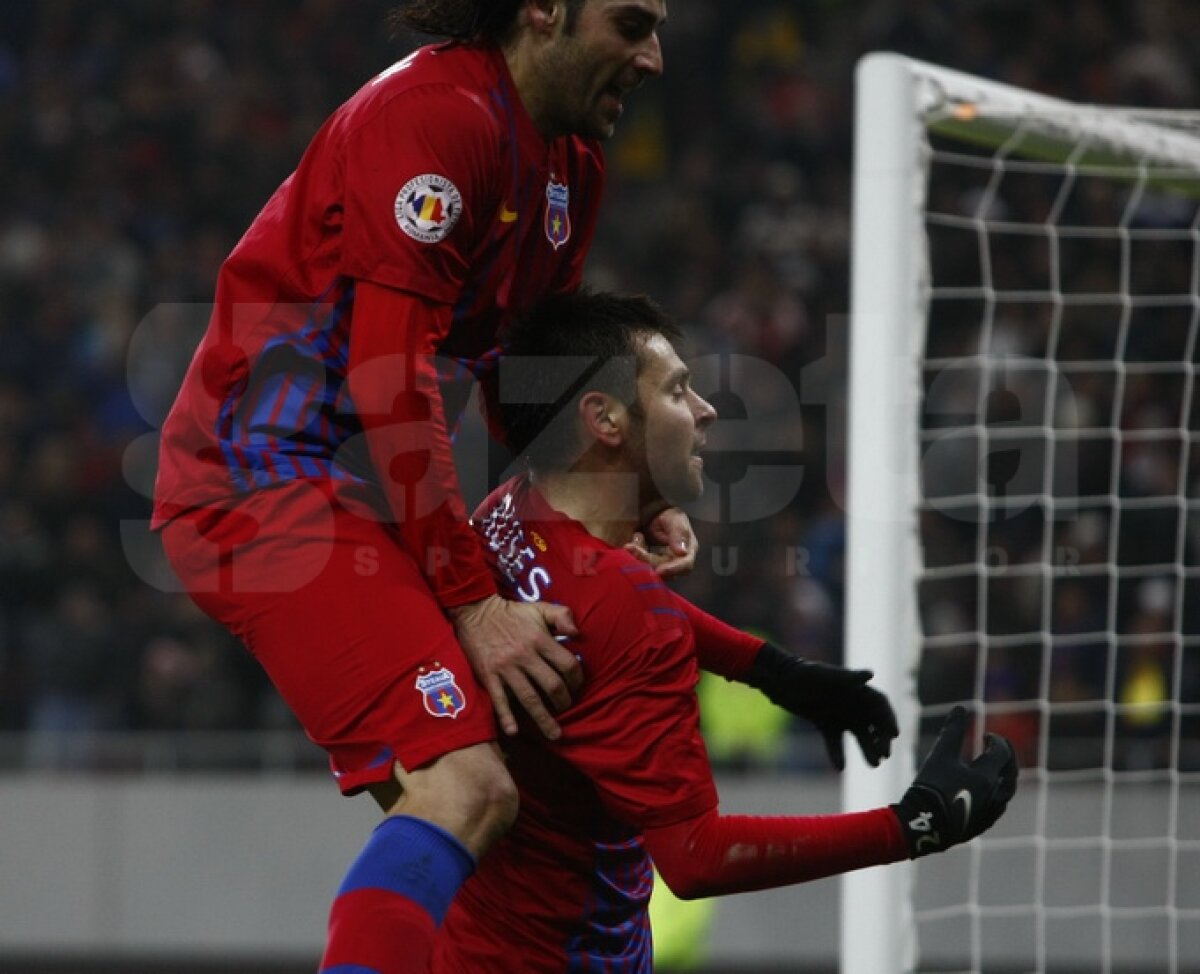 Rusescu a adus victoria dintr-un penalty-cadou » Steaua - FC Braşov 1-0