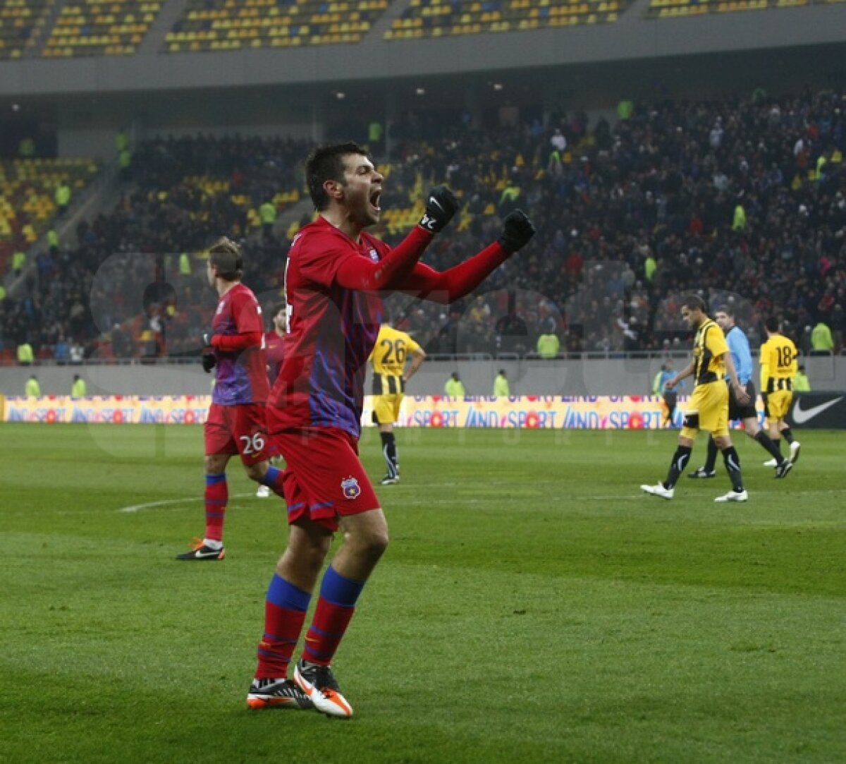 Rusescu a adus victoria dintr-un penalty-cadou » Steaua - FC Braşov 1-0