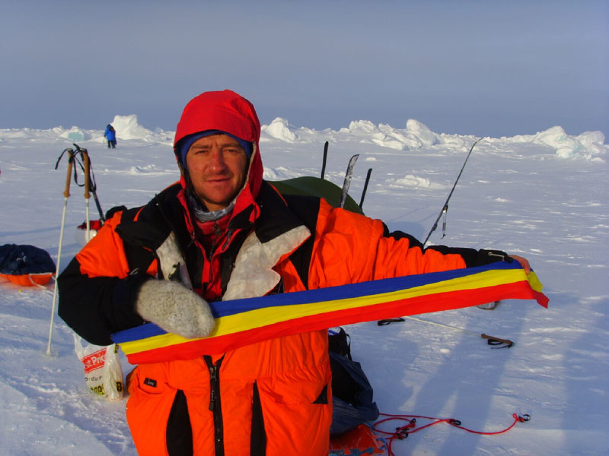 Confesiunea emoţionantă a alpinistului Coco Galescu, românul care pleacă mîine pe schiuri spre Polul Sud