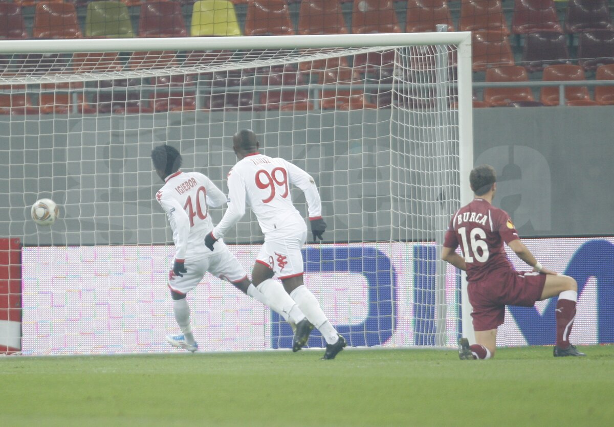 FOTO Stele verzi 3D! » Rapid fără nici un punct pe teren propriu în Europa League, după 1-3 cu Hapoel