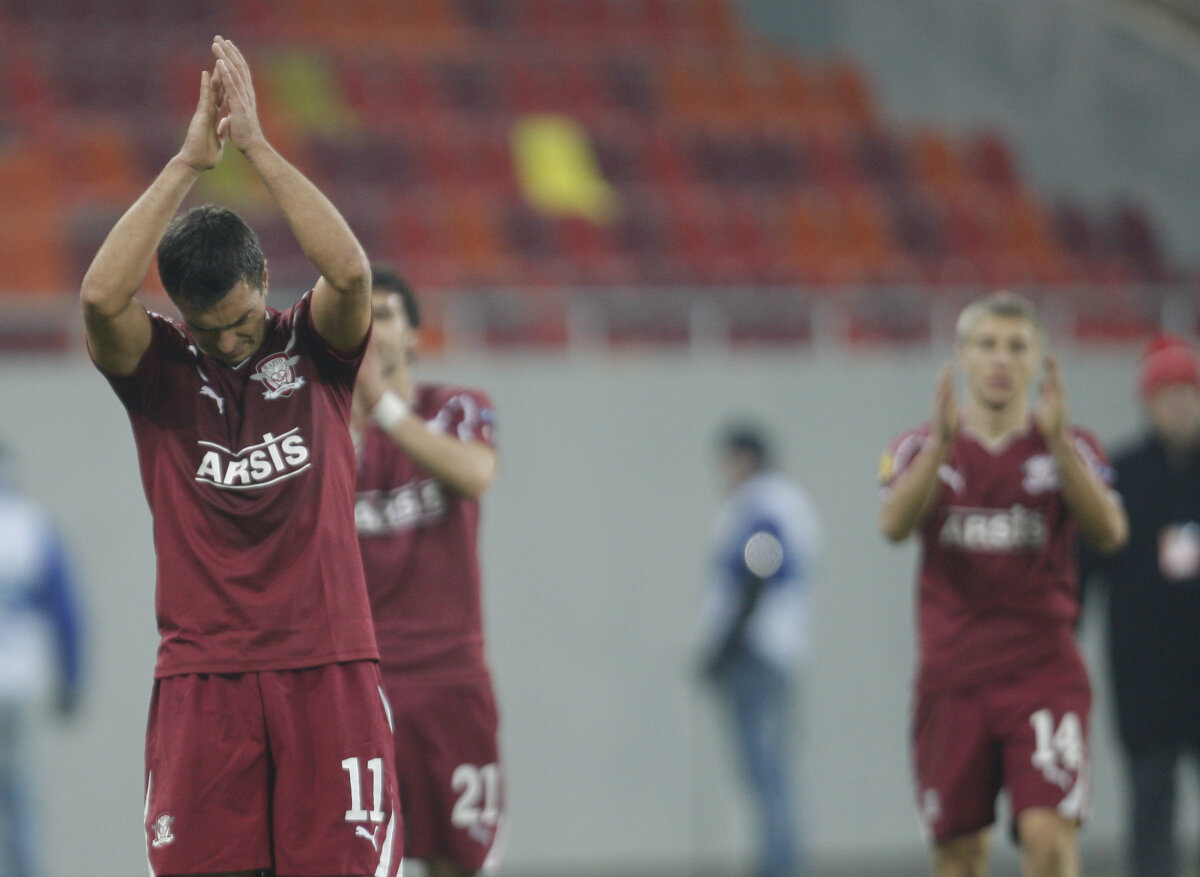 FOTO Stele verzi 3D! » Rapid fără nici un punct pe teren propriu în Europa League, după 1-3 cu Hapoel