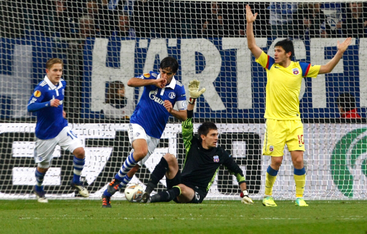VIDEO Mai respirăm, dar greu » Calificarea Stelei se joacă peste două săptămîni » Citeşte aici cronica de la Schalke - Steaua 2-1, scrisă de Marius Mărgărit »