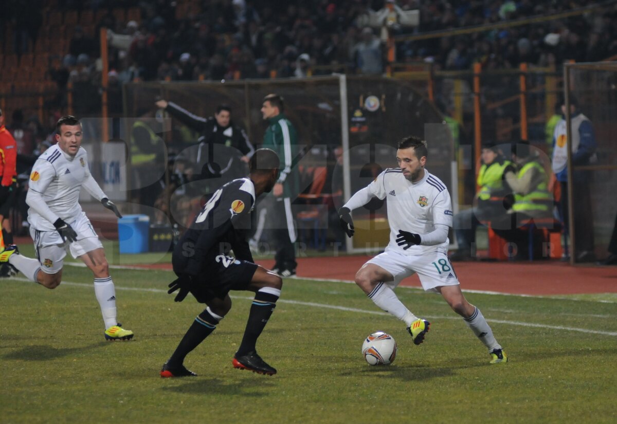 FOTO FC Vaslui - Lazio 0-0! Vasluiul e pe locul 2 al grupei şi are prima şansă pentru primăvară!