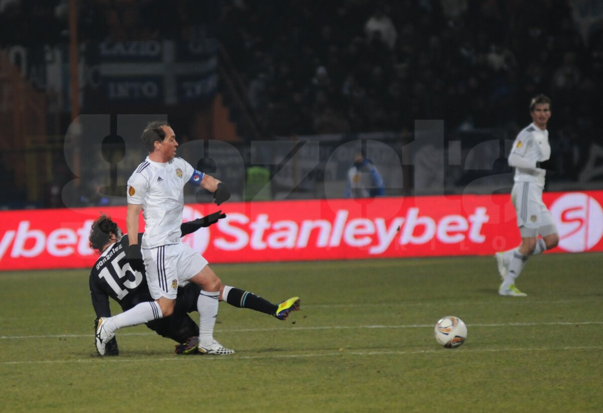 VIDEO Sculli di fotbalişti! Vaslui a făcut 0-0 cu Lazio, e pe locul 2 al grupei şi are prima şansă pentru primăvară!