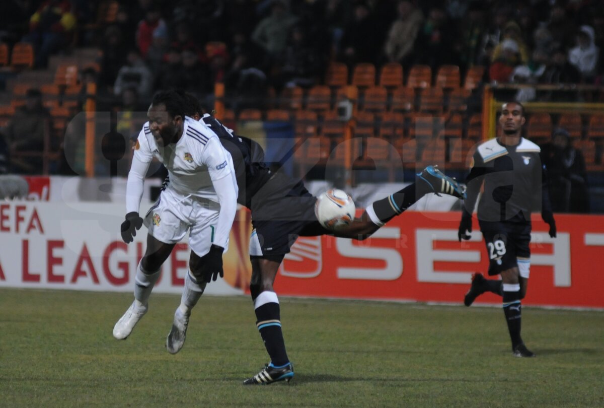 VIDEO Sculli di fotbalişti! Vaslui a făcut 0-0 cu Lazio, e pe locul 2 al grupei şi are prima şansă pentru primăvară!