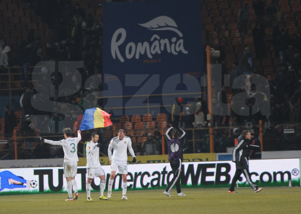 VIDEO Sculli di fotbalişti! Vaslui a făcut 0-0 cu Lazio, e pe locul 2 al grupei şi are prima şansă pentru primăvară!