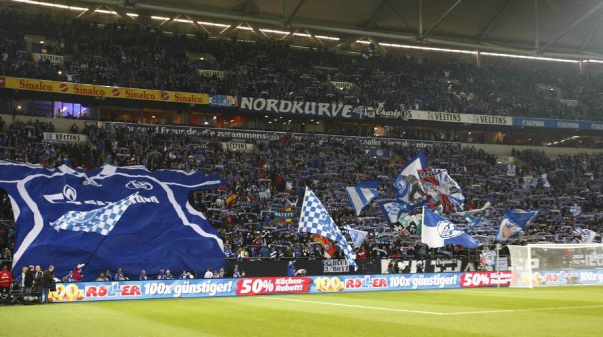 VIDEO Steliştii, lăsaţi fără grai de Auf Schalke » "E cel mai tare stadion pe care l-am văzut"