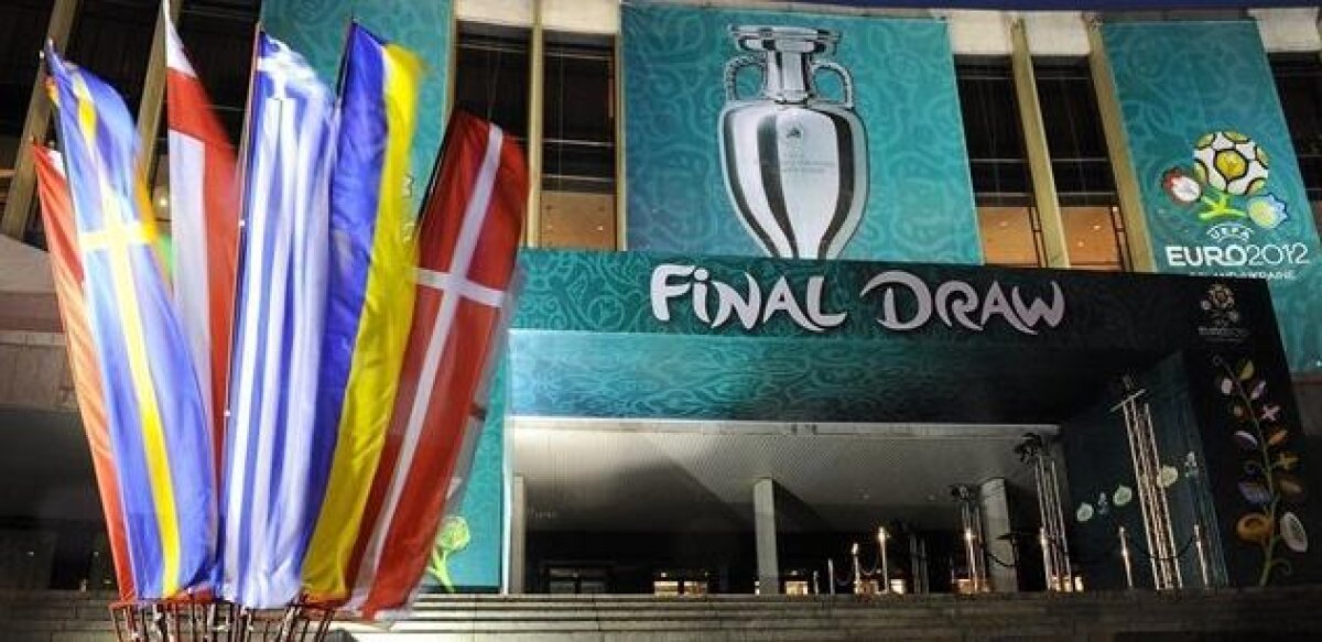 AVEM grupele EURO 2012: Olanda vs Germania, Spania vs Italia! Care ţi se pare cea mai grea grupă?