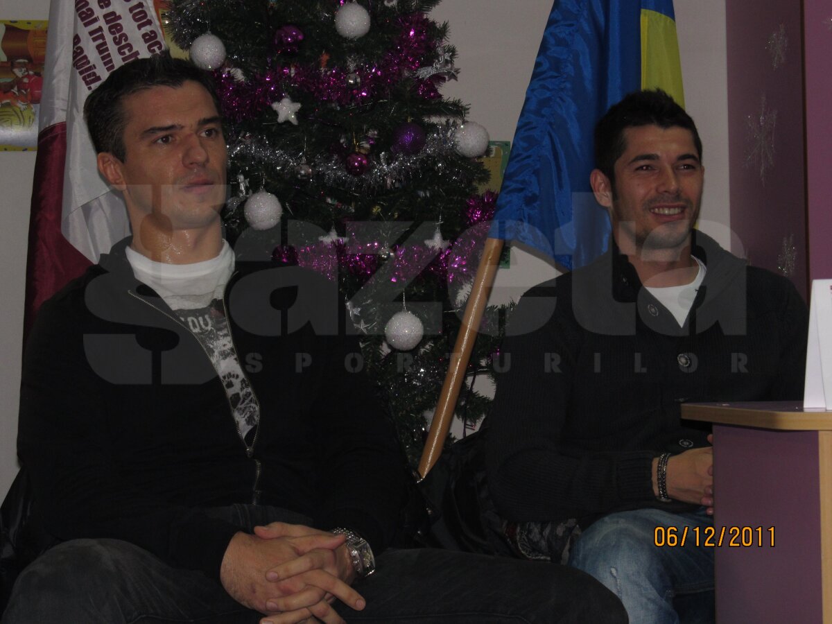 GALERIE FOTO De Moş Nicolae, rapidiştii au făcut cadouri la o grădiniţă din Ghencea