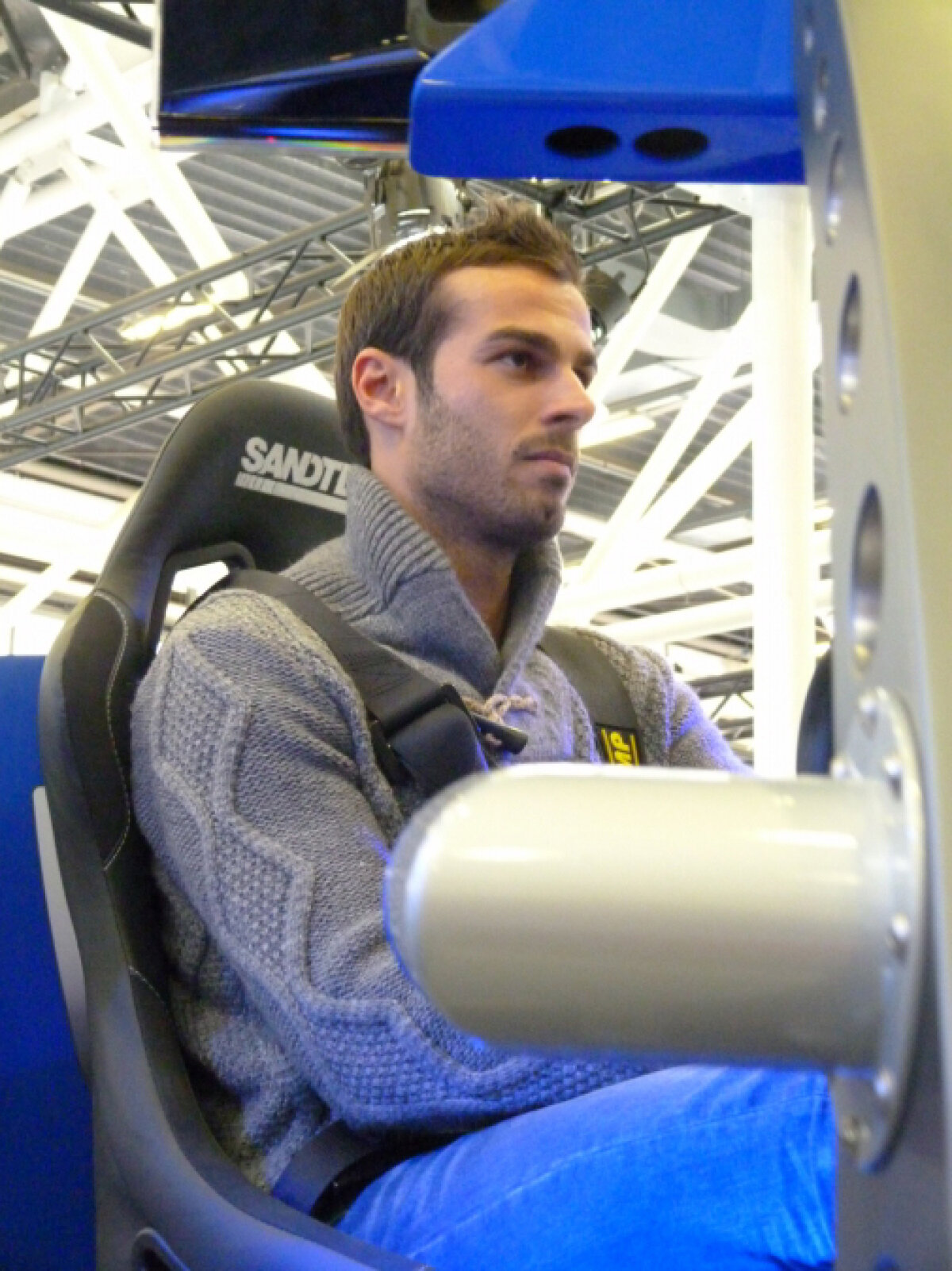 FOTO » Torje şi colegii săi de la Udinese au testat calităţile de off-road ale Daciei Duster