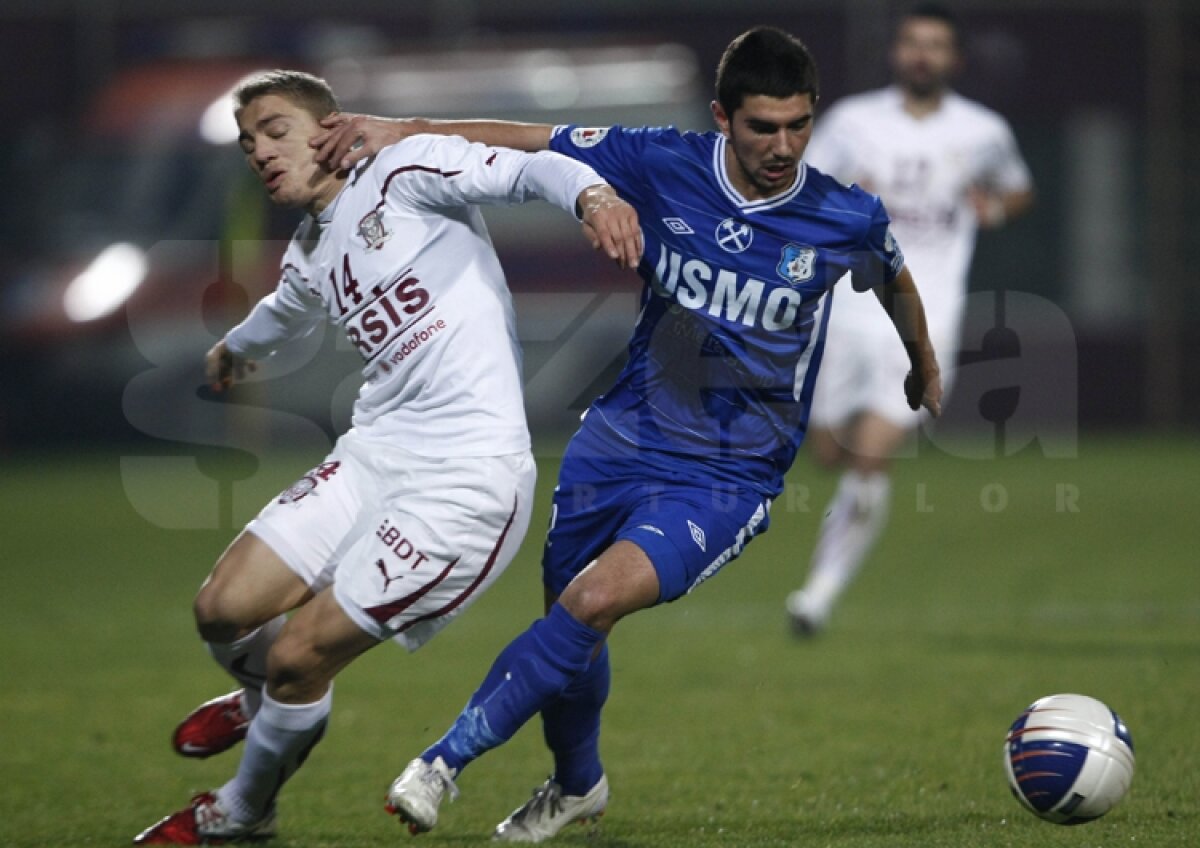 FOTO & VIDEO » Rapid - Pandurii 2-0. Deac şi Grigorie îi duc pe giuleşteni în semifinalele Cupei
