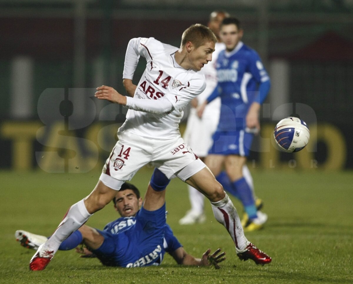 FOTO & VIDEO » Rapid - Pandurii 2-0. Deac şi Grigorie îi duc pe giuleşteni în semifinalele Cupei