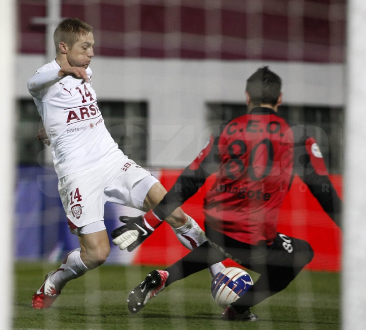 FOTO & VIDEO » Rapid - Pandurii 2-0. Deac şi Grigorie îi duc pe giuleşteni în semifinalele Cupei