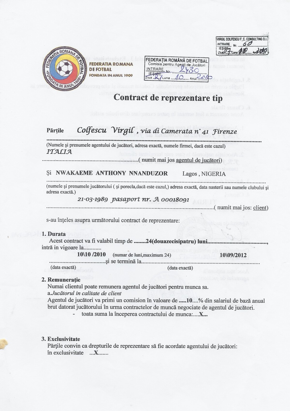 FOTO Tony se jură cu actele în mînă că are doar 22 de ani