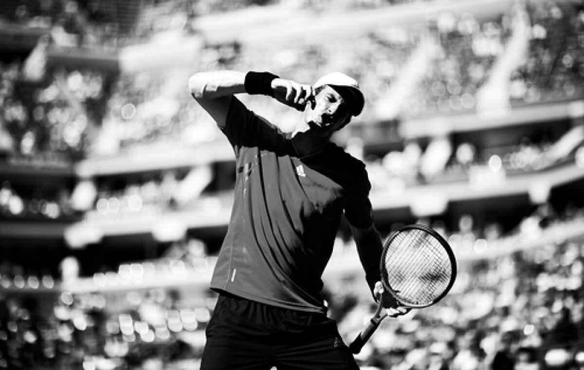 Umbra din zgură! » O fotografie de la BRD Ţiriac Năstase Trophy, pentru PRIMA dată în Imaginile Anului 2011