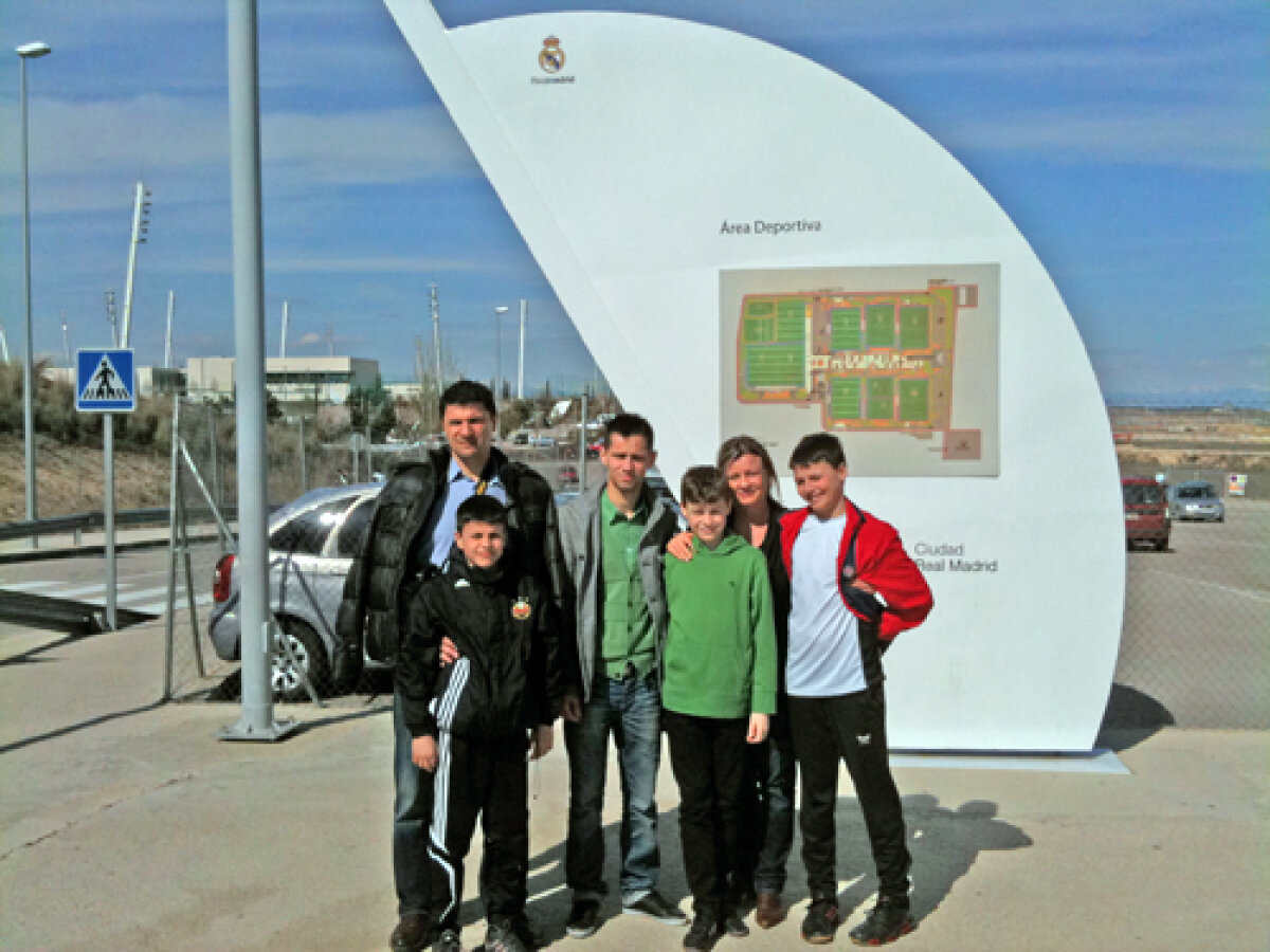 Trio galactic! » Trei fraţi români evoluează la juniorii lui Real Madrid