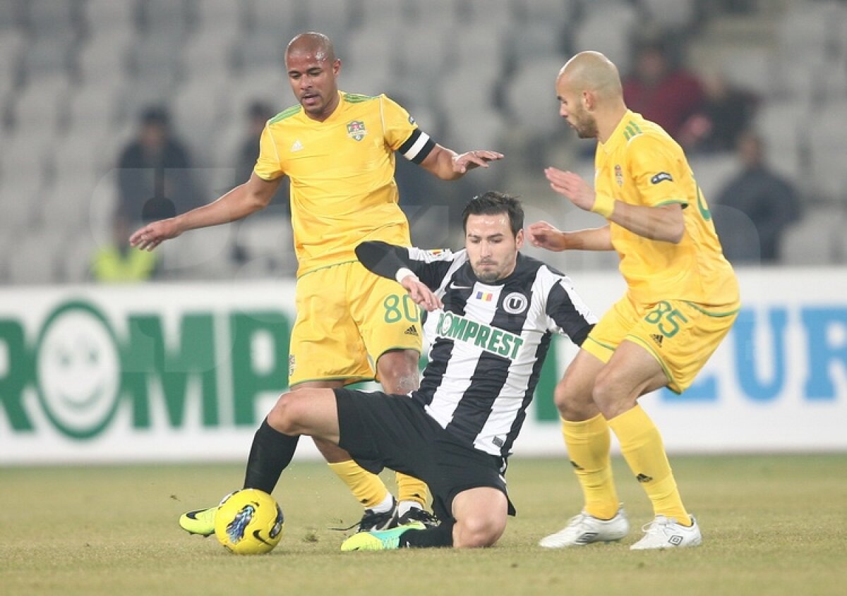 Adailton l-a "îngropat" pe Badea » U Cluj - FC Vaslui 0-1