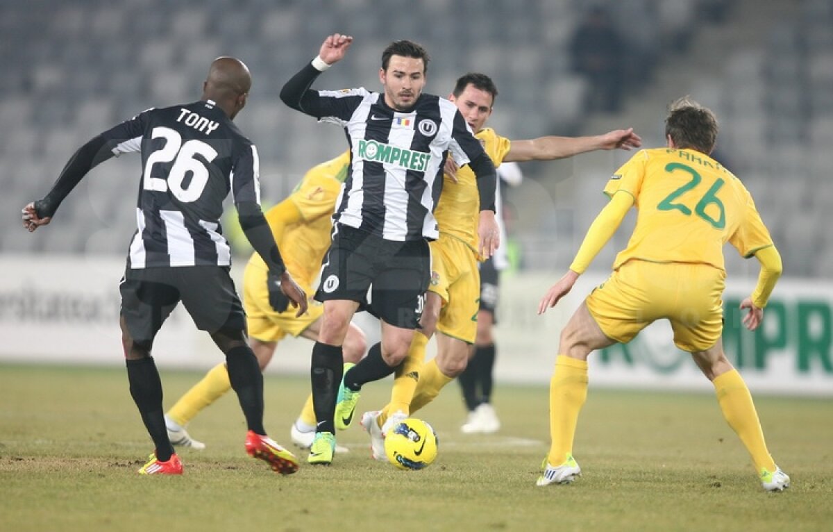 Adailton l-a "îngropat" pe Badea » U Cluj - FC Vaslui 0-1