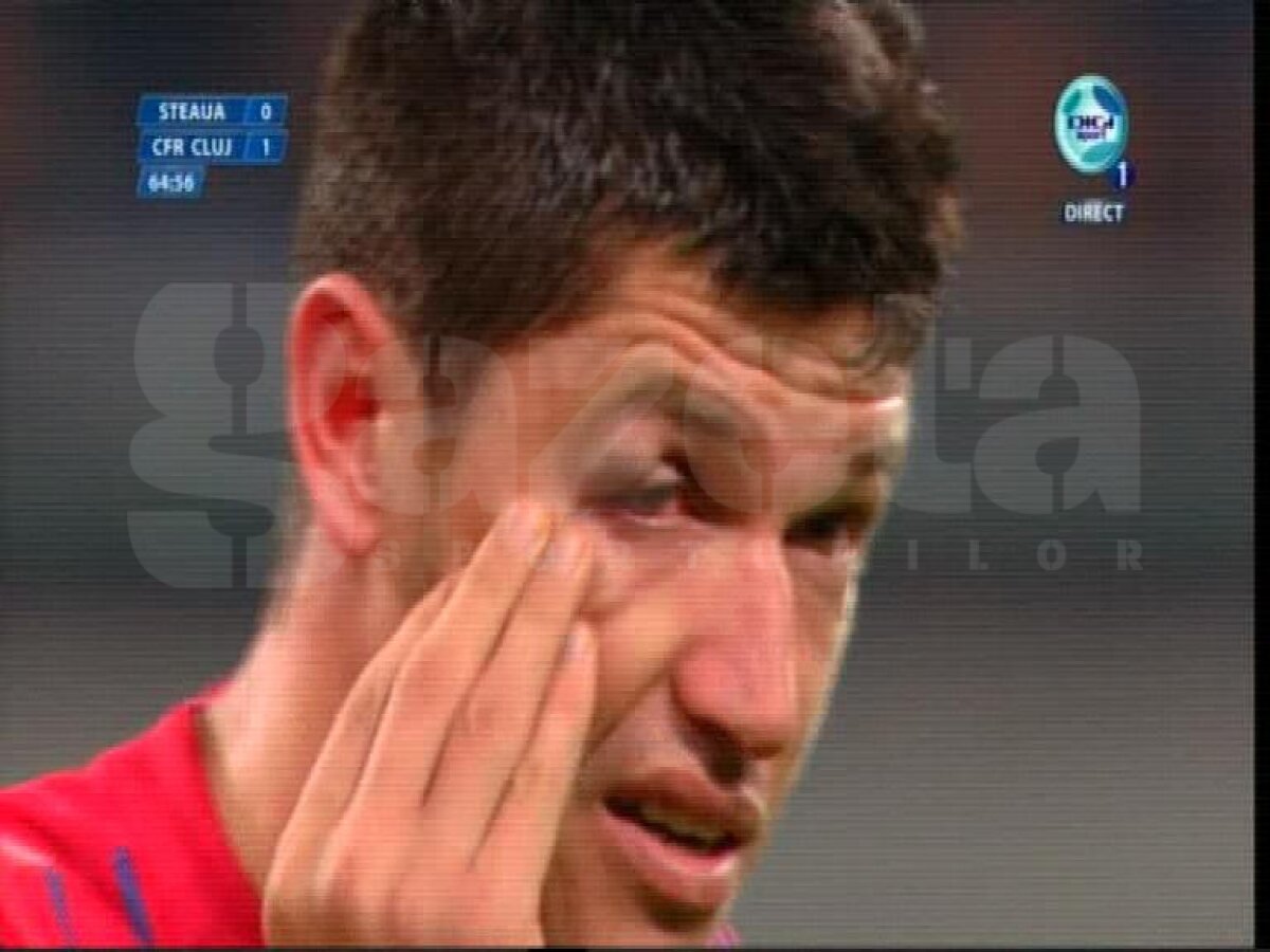 FOTO » Cristi Balaj l-a eliminat Gabi Mureşan la 20 de minute după ce trebuia să vadă prima dată "roşu"