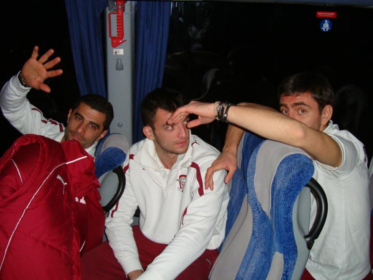 Rapidiştii s-au cazat în Brăila, după care au updatat Facebookul