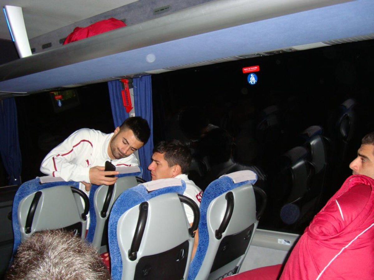 Rapidiştii s-au cazat în Brăila, după care au updatat Facebookul