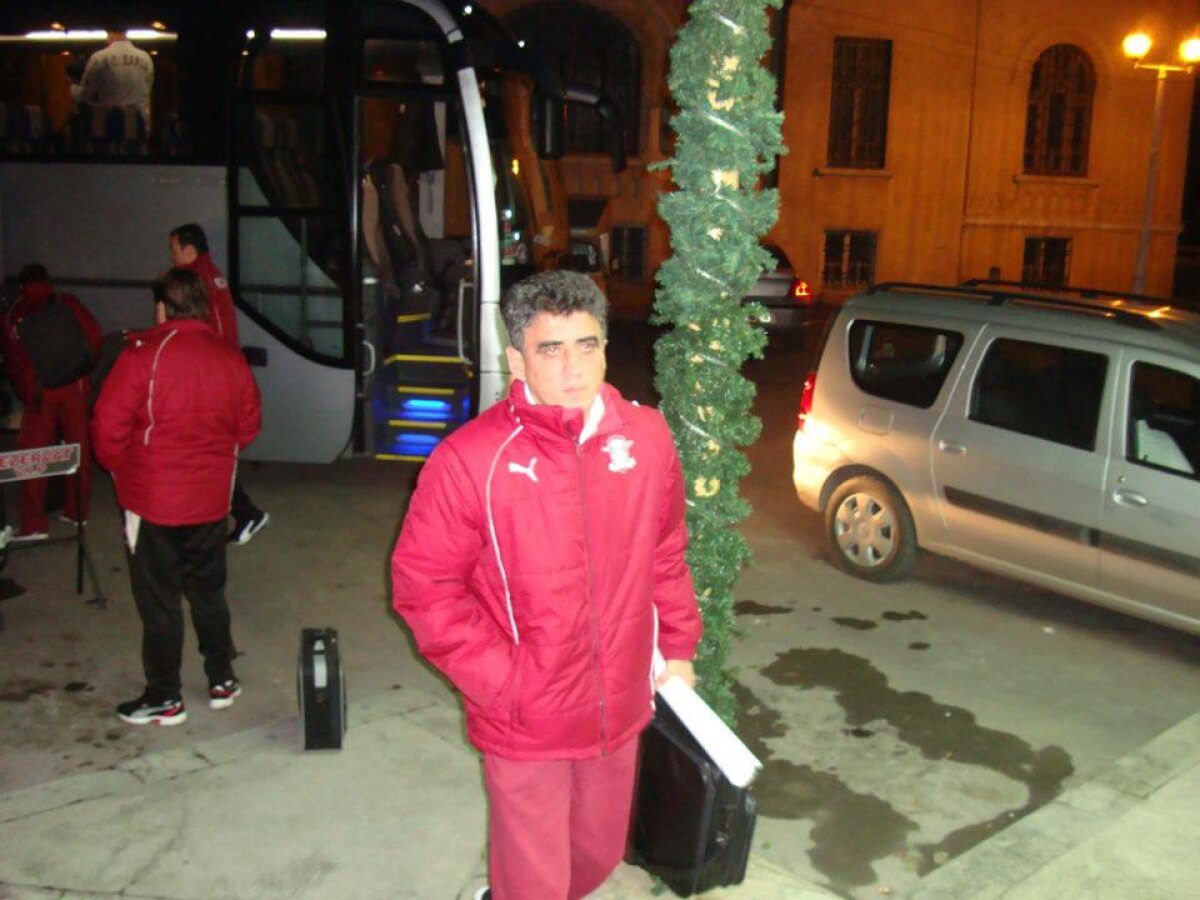 Rapidiştii s-au cazat în Brăila, după care au updatat Facebookul