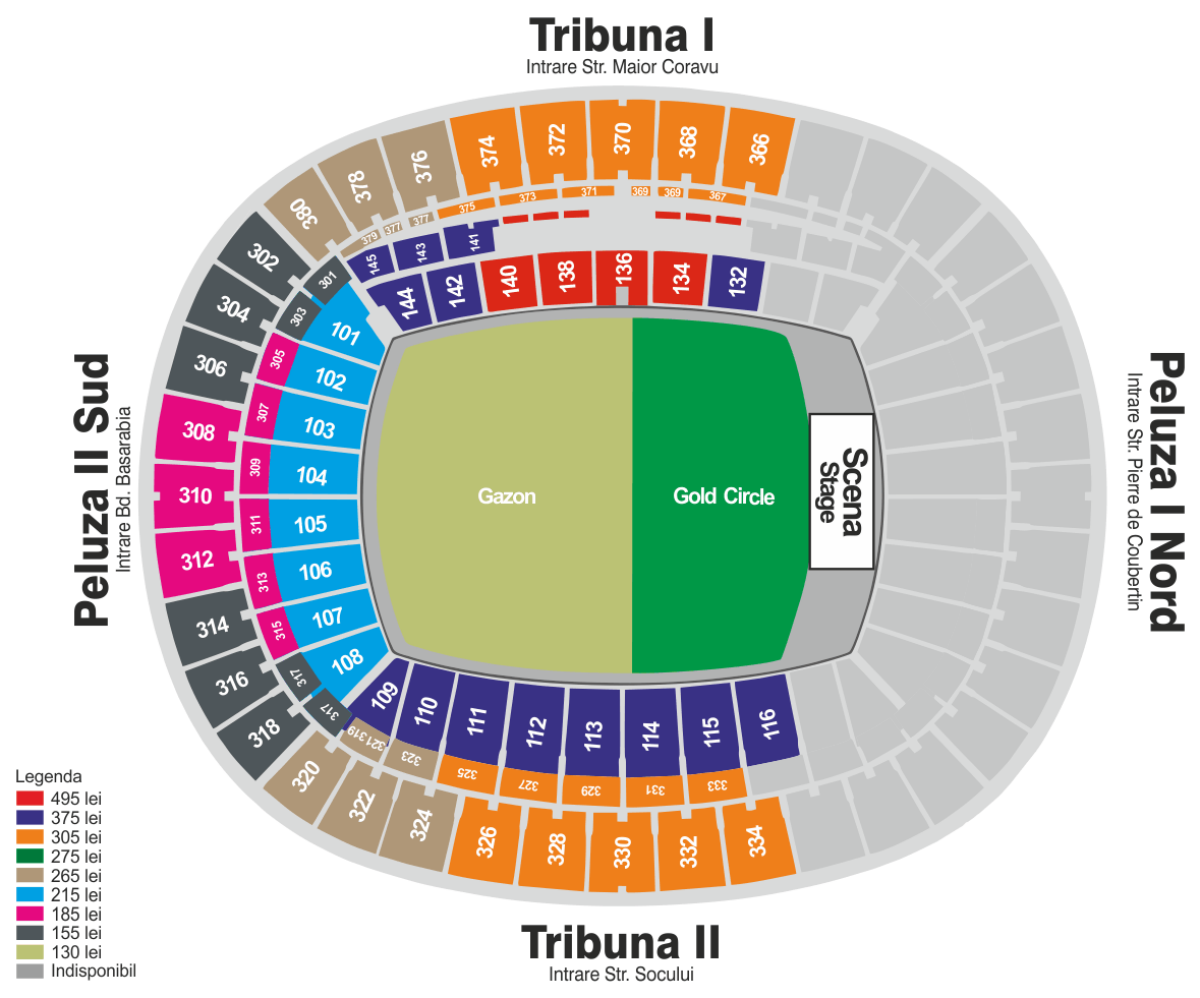 Mergi la primul concert pe Arena Naţională? Bilete între 130 şi 495 de lei la concertul Red Hot Chili Peppers