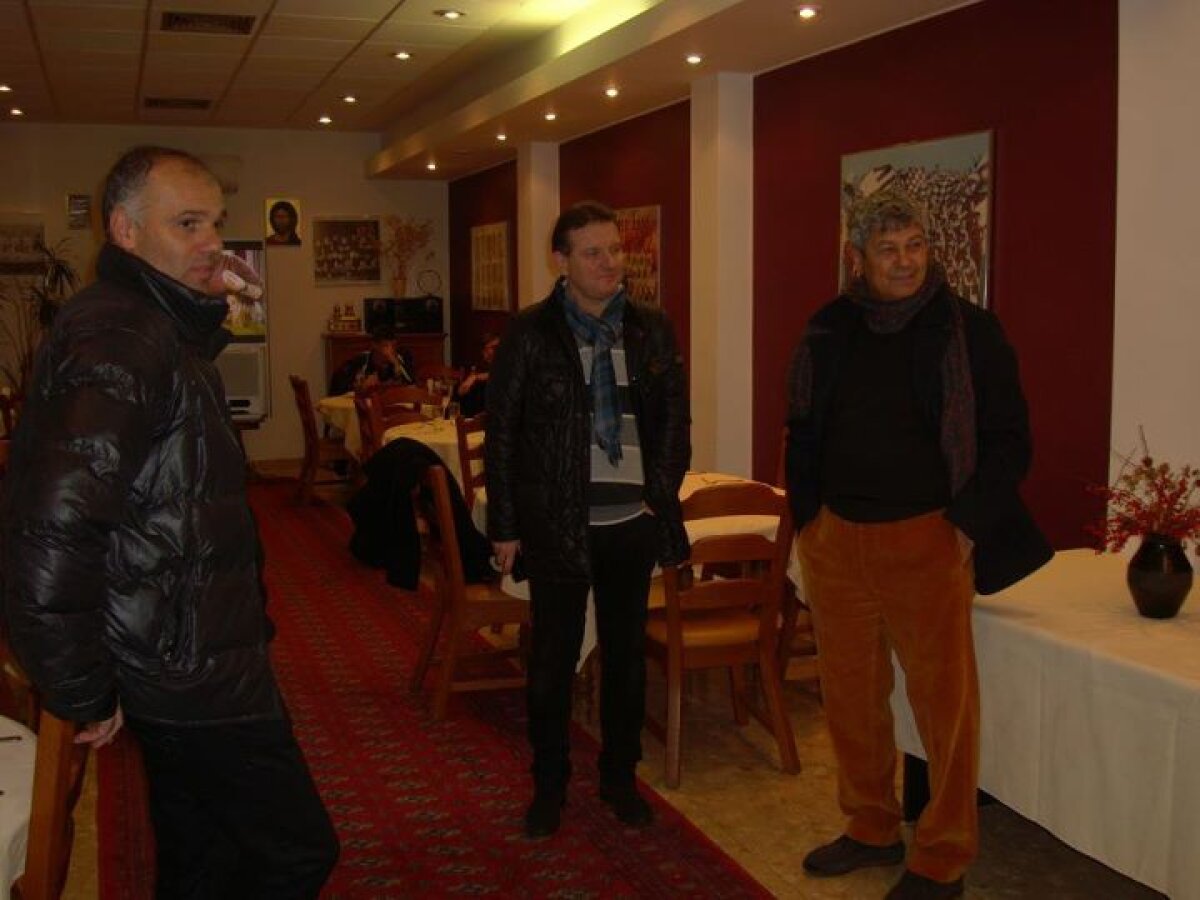 FOTO Mircea Lucescu a vizitat Pro Rapidul, bază inaugurată de el în urmă cu 14 ani